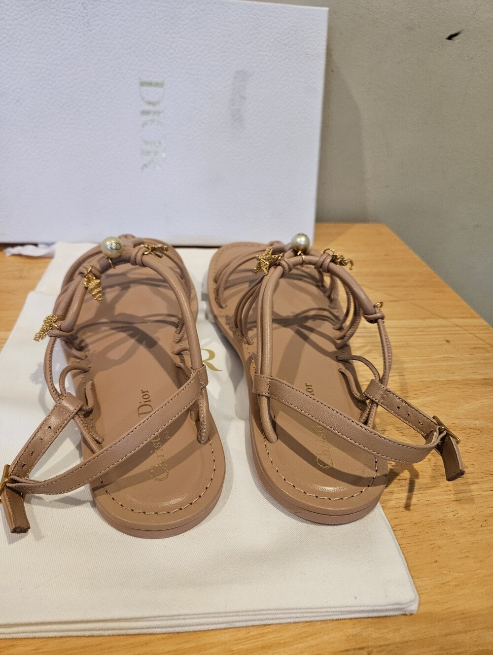 Christian Dior Dioriviera Sandals Size 38.5 New - Picture 9 of 11